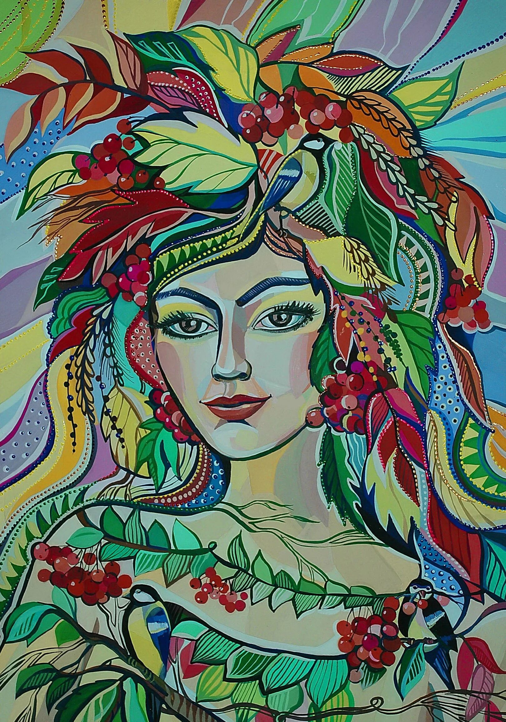 художница ирина колесникова. витраж ван гог звездная ночь. ольга зелинская батик. ноэми сафир картины. декоративный натюрморт.