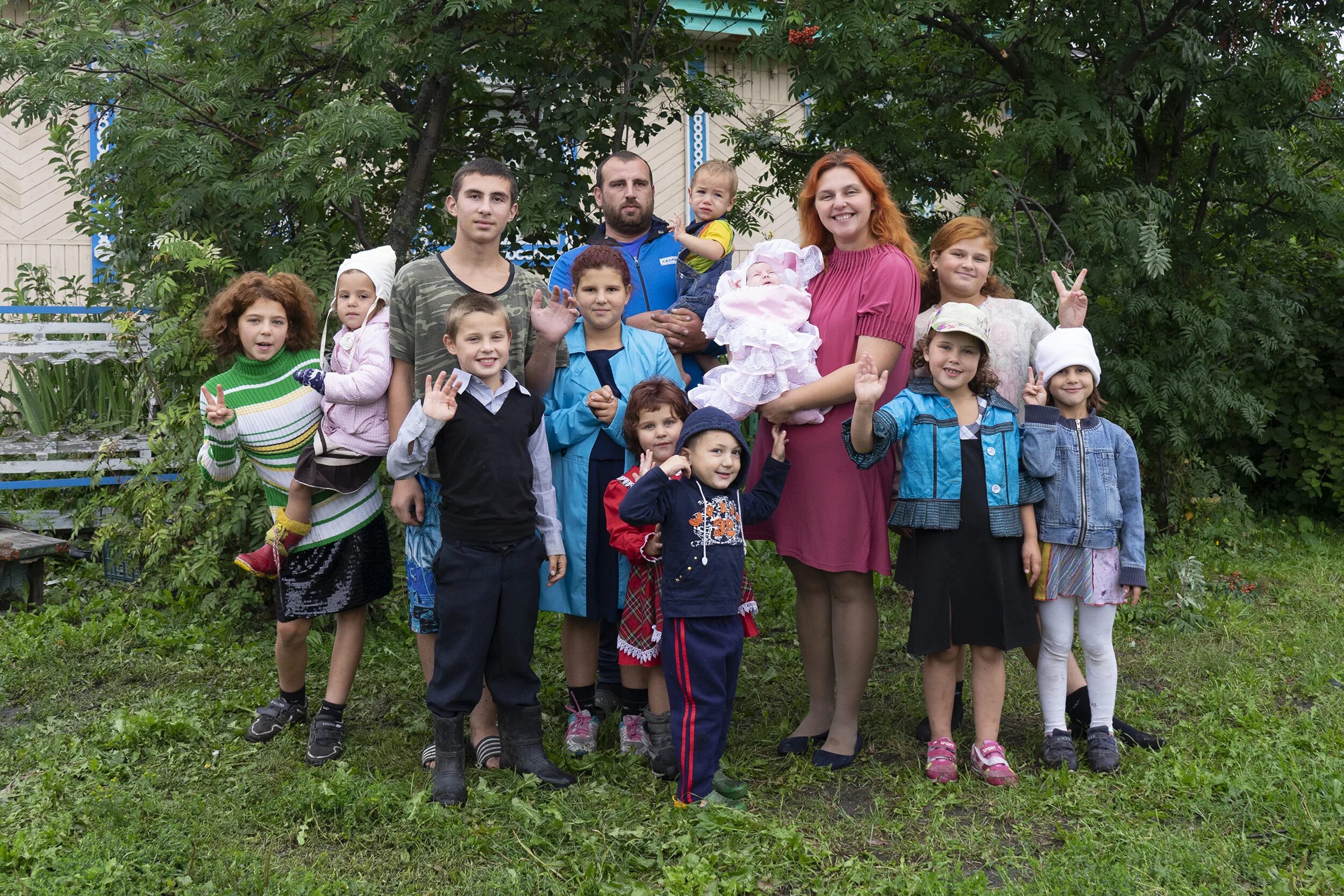 Многодетные в деревне
