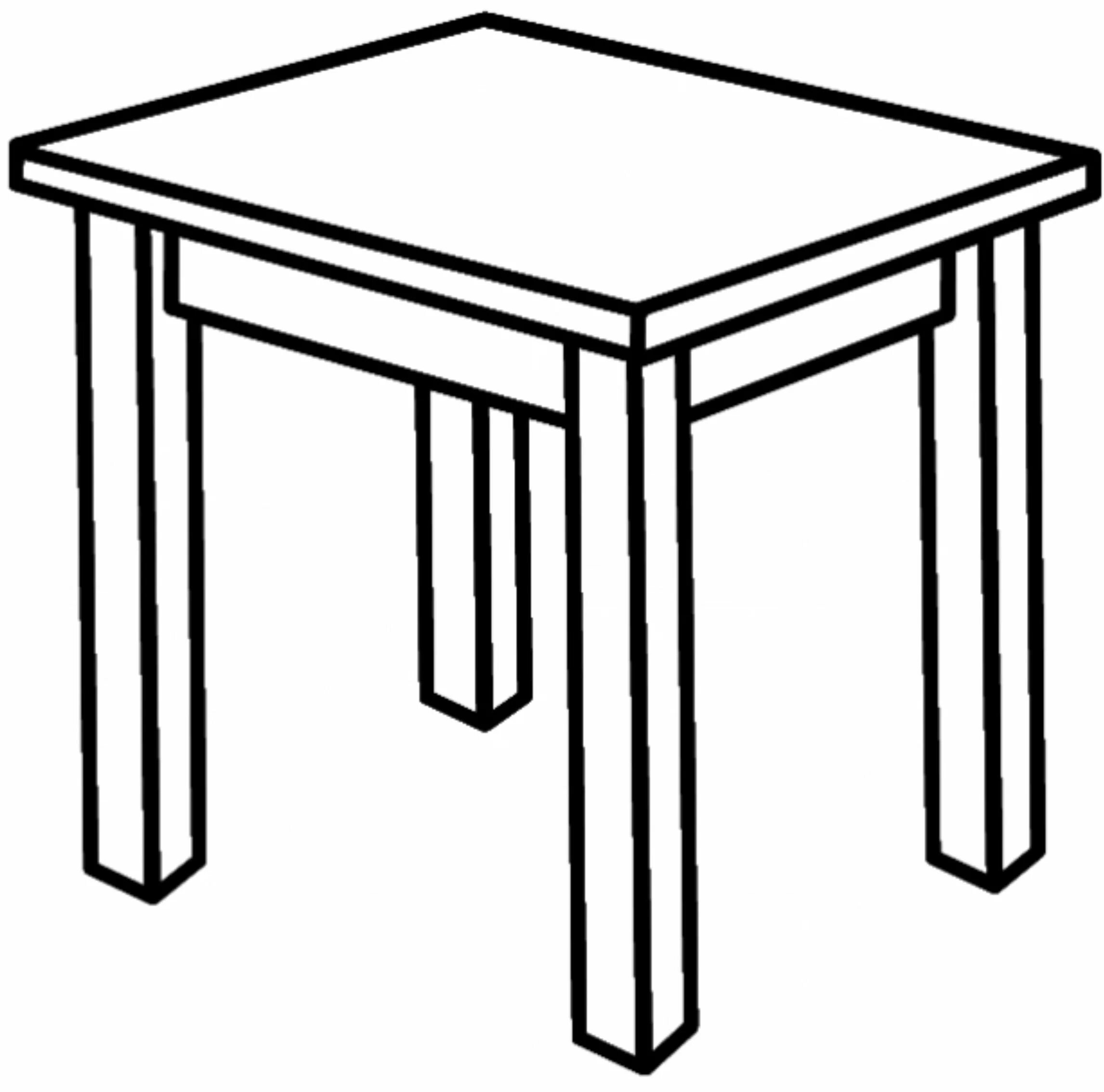 Une table
