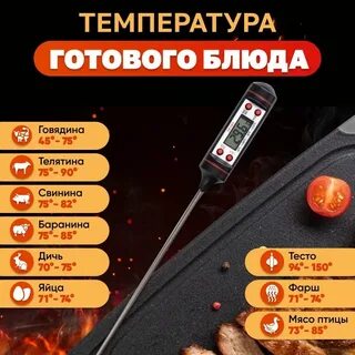 Инструкция кулинарного термометра