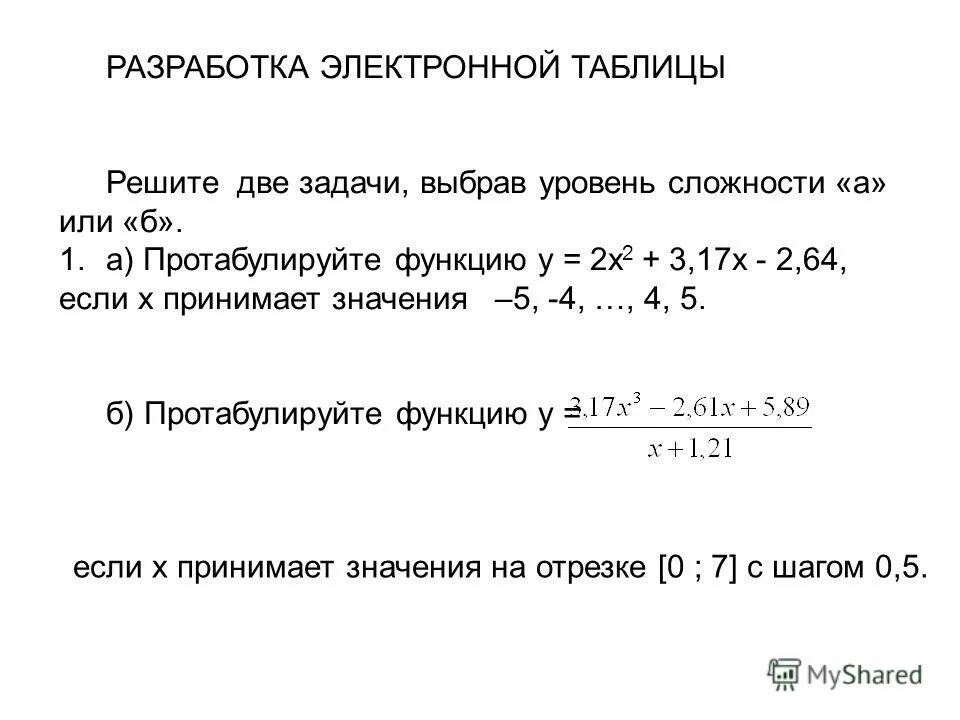 1 протабулировать функцию. На отрезке 2 3 с шагом 0.1 протабулировать функцию. Протабулировать функцию на промежутке 0 10 с шагом 0.2. На отрезке 3 14 3 14 с шагом 0 2 протабулировать функцию sin x cos x. Протабулировать функцию на интервале.