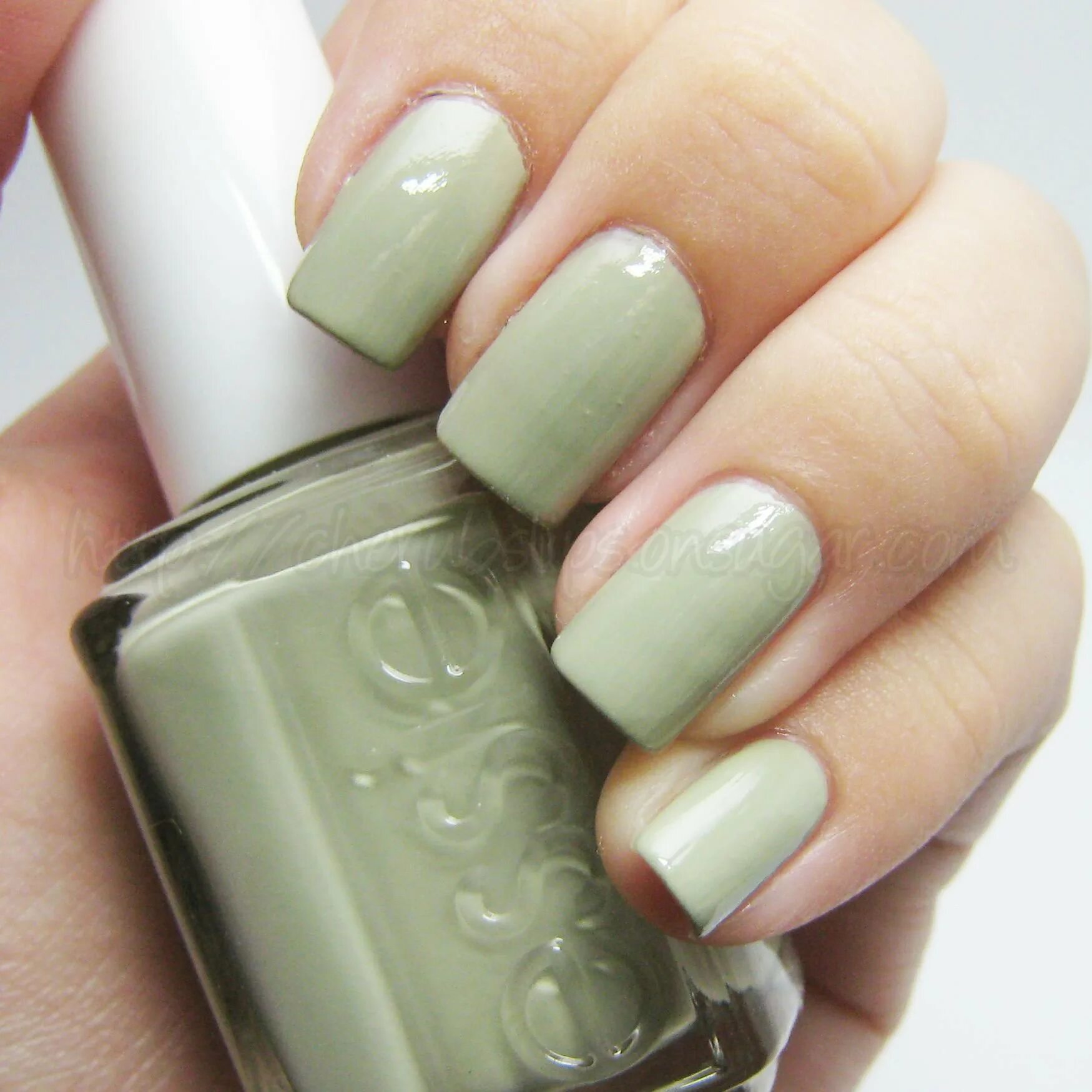 Ногти фисташкового цвета. Essie зеленый лак. Nail Polish Light Green Essie. Фисташковый лак для ногтей. Шеллак фисташковый.