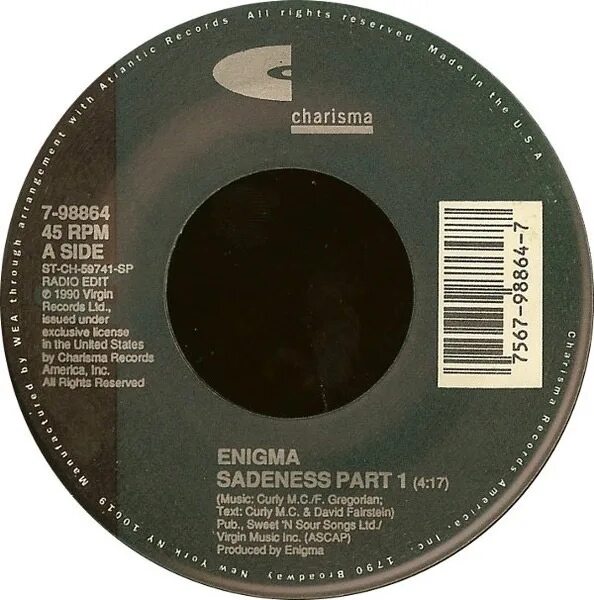 Энигма без перерыва. Энигма саденес. Enigma Sadeness 1990. Enigma Sadeness Part 1. Enigma Sadeness обложка.