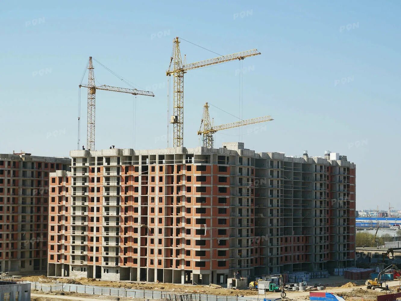 Старт продаж на котловане от застройщика