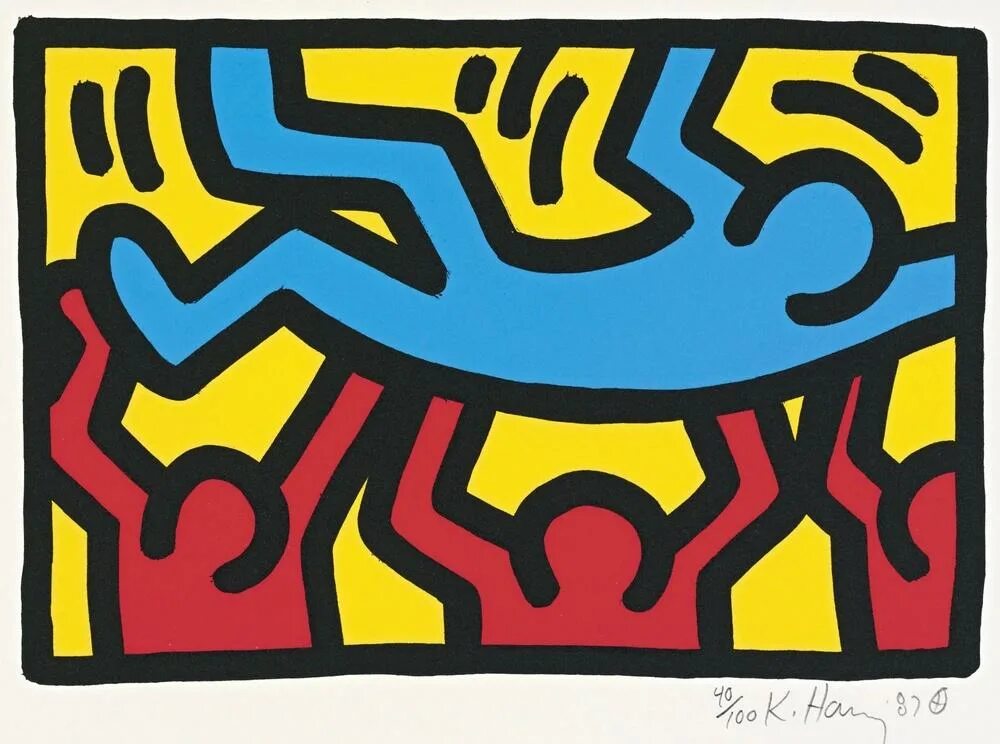 Кит харинг произведения. Кейт Харинг. Keith Haring картины. Кит Харинг граффити. Кит Харинг художник картины.
