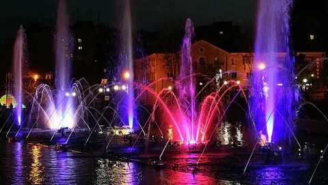 Открытие фонтанов в хабаровске