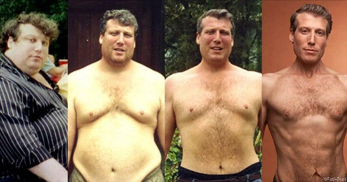 Мужчина весит 100 кг. Джон Гэбриэл метод похудения. Кожа после похудения на 100 кг