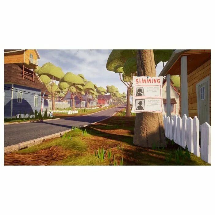 Hello Neighbor картина с изображением города. Игра на сони Хеллоу. Сравнение старой модели hello Neighbor и новой. Сравнение старой модели hello Neighbor и новой из hellonibor2. That s not my neighbor стим