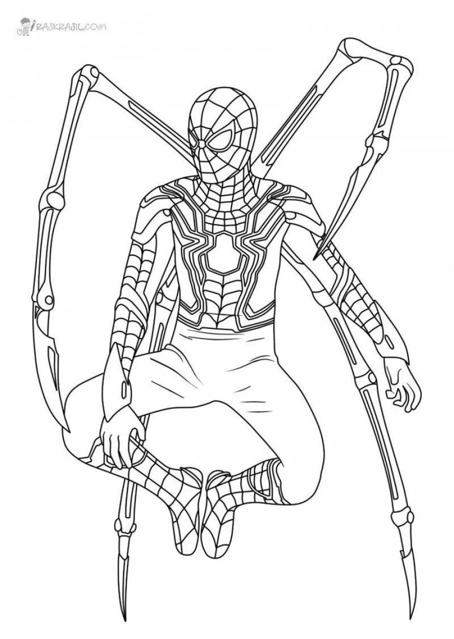 Железный паук раскраска. Человек паук раскраска. Железный человек паук раскраска. Раскраска челавектаук.