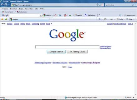 Домашнюю страницу google