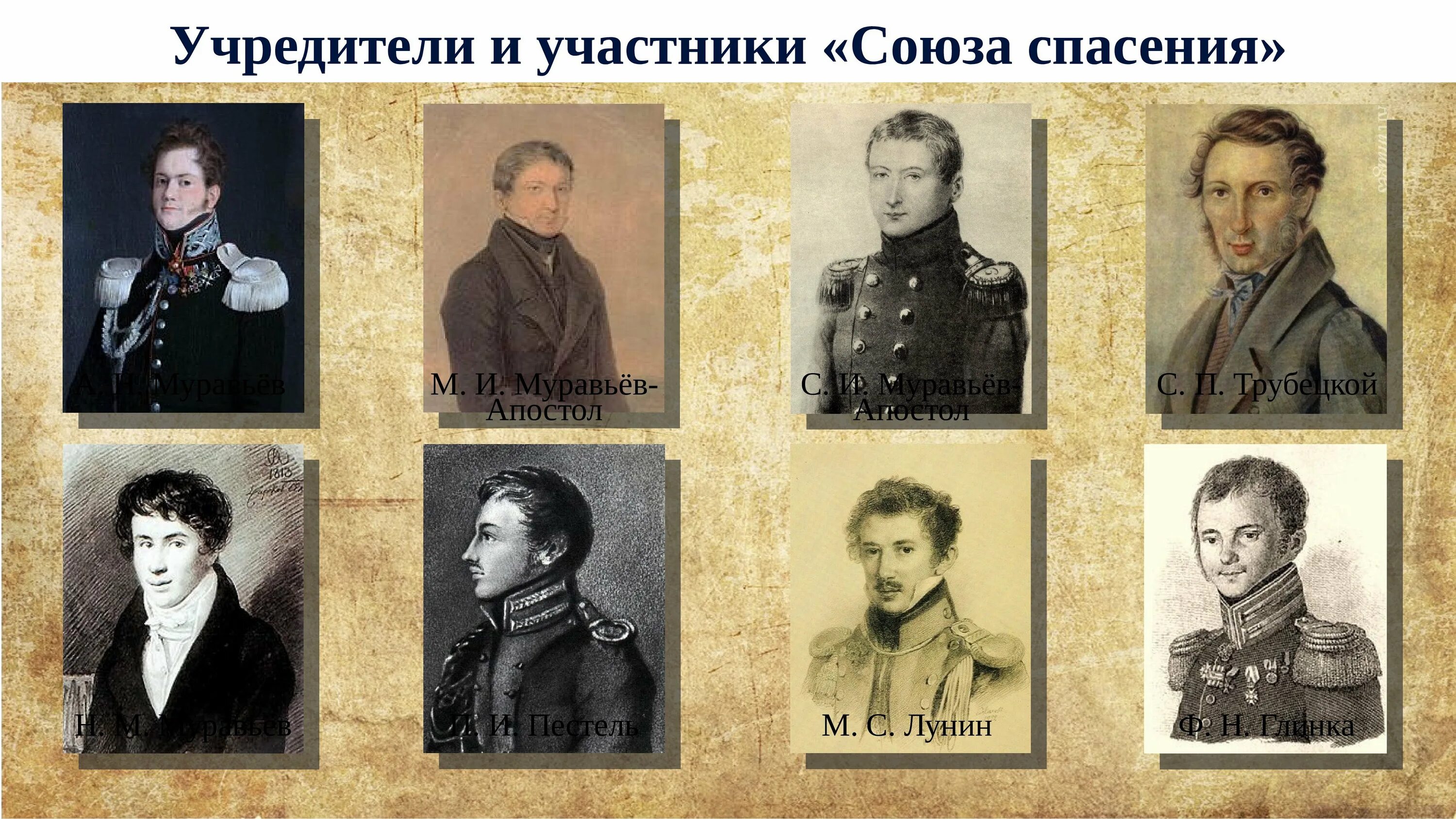 Союз спасения история декабристов. Союз спасения 1816 участники. союз спасения 1816-1818 участники. н. н. муравьёв союз спасения.