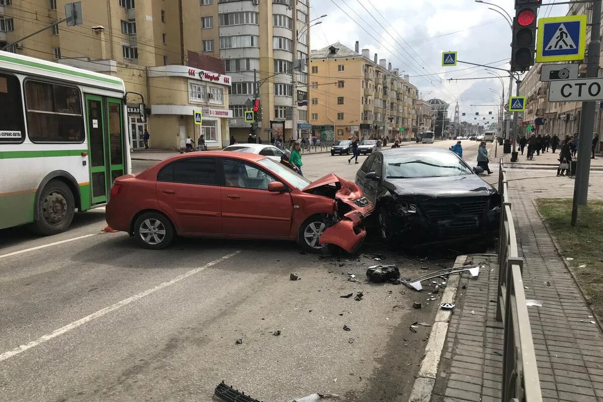 Происшествие в тамбове сегодня. Дорожно-транспортное происшествие.