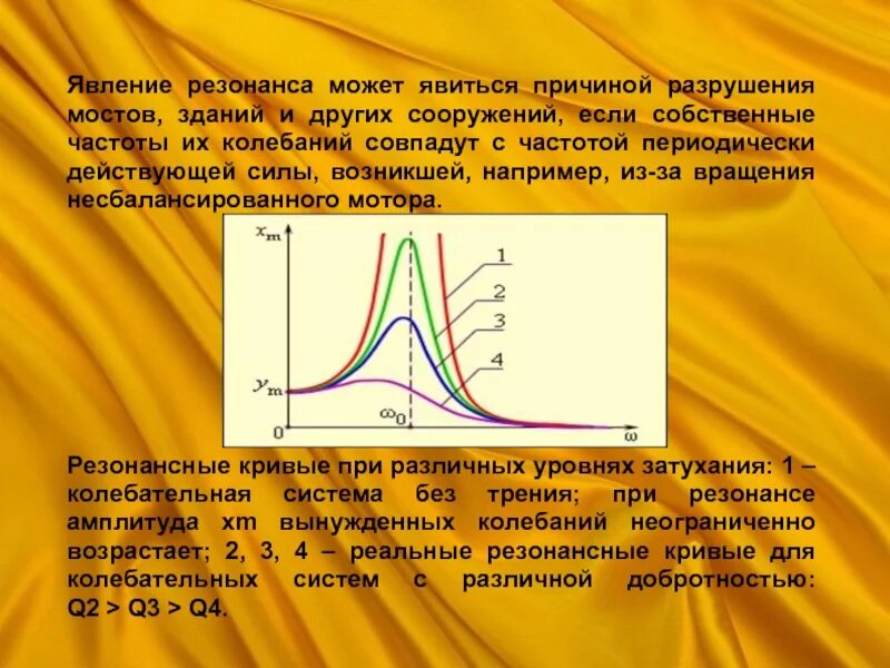 Что значит резонирует. Явление резонанса. Явление механического резонанса. Явление резонанса резонансная частота. Условия механического резонанса.