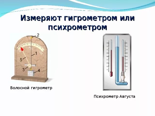 Какую физическую величину измеряет психрометр. Какую физическую величину измеряет психрометр