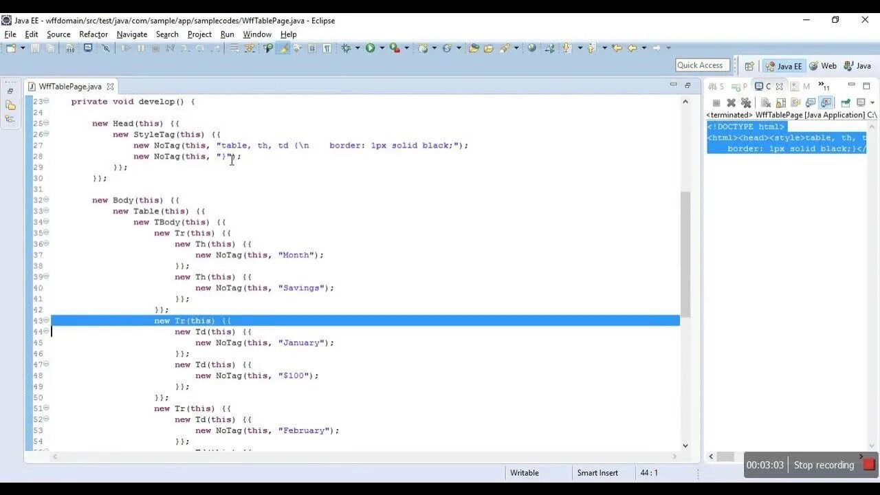 Devtools java. Кодстайл java. тест на джава. car nkar java code.
