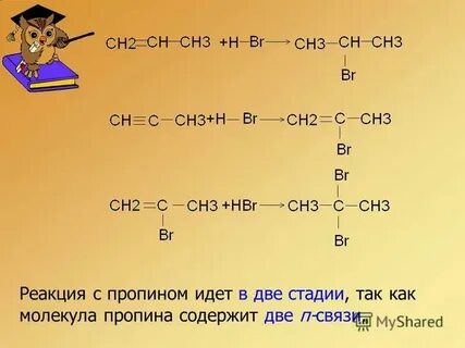 Пропин число пи связей