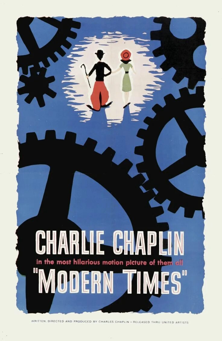 Poster times. Чарли Чаплин Modern times. Modern times 1936 Постер. Новые времена Постер. Chaplin Modern times poster.