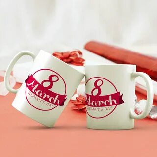 Кружка подарок "С 8 Марта", 8 March women