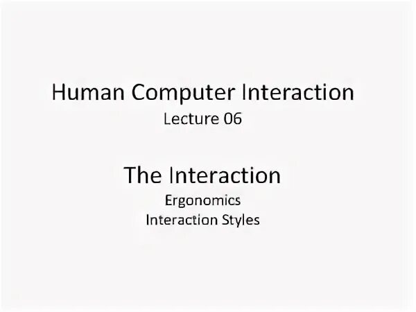 Hci 1