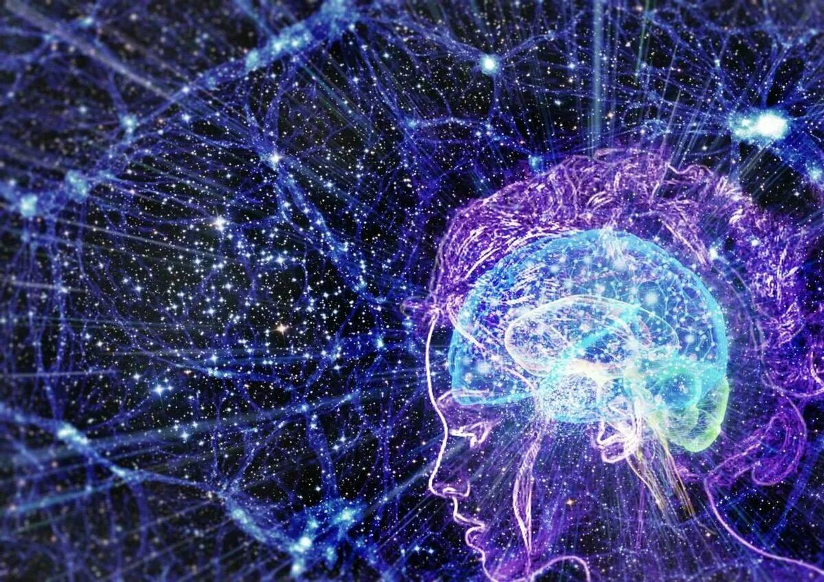 Космическое поле человека. Мозг голограмма. Информационное поле Вселенной. Мозг космос. Мозг Вселенная.