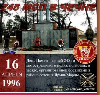 Апрель 1996 год