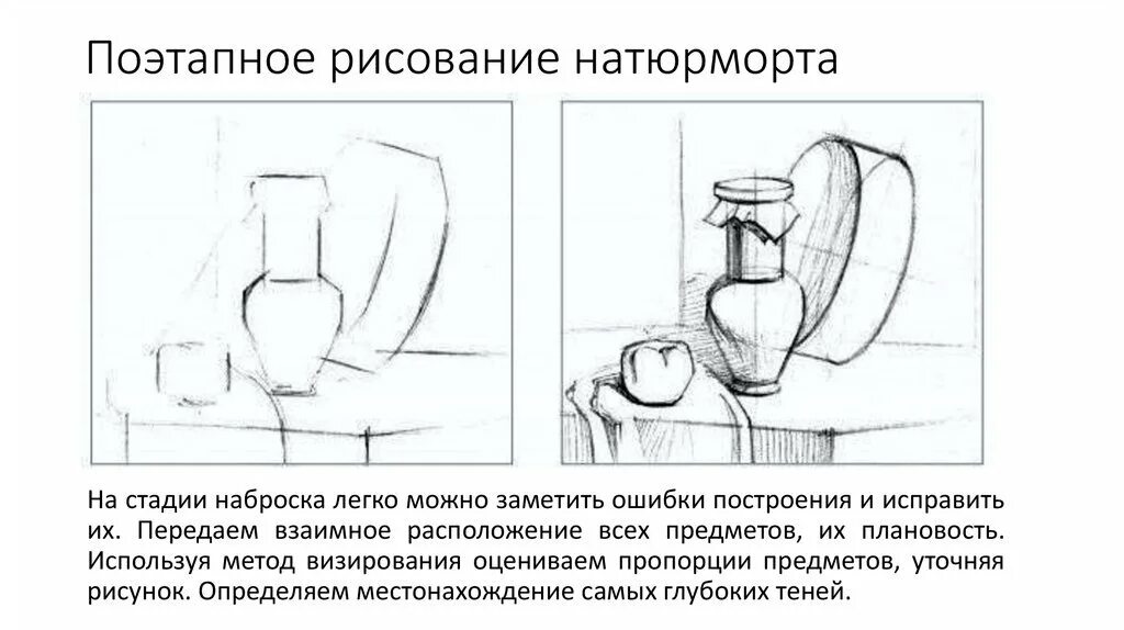 Презентация рисование поэтапно натюрморт. Порядок рисования натюрморта. Этапы рисунка натюрморта. Поэтапное выполнение натюрморта. Этапы при рисование натюрморта.