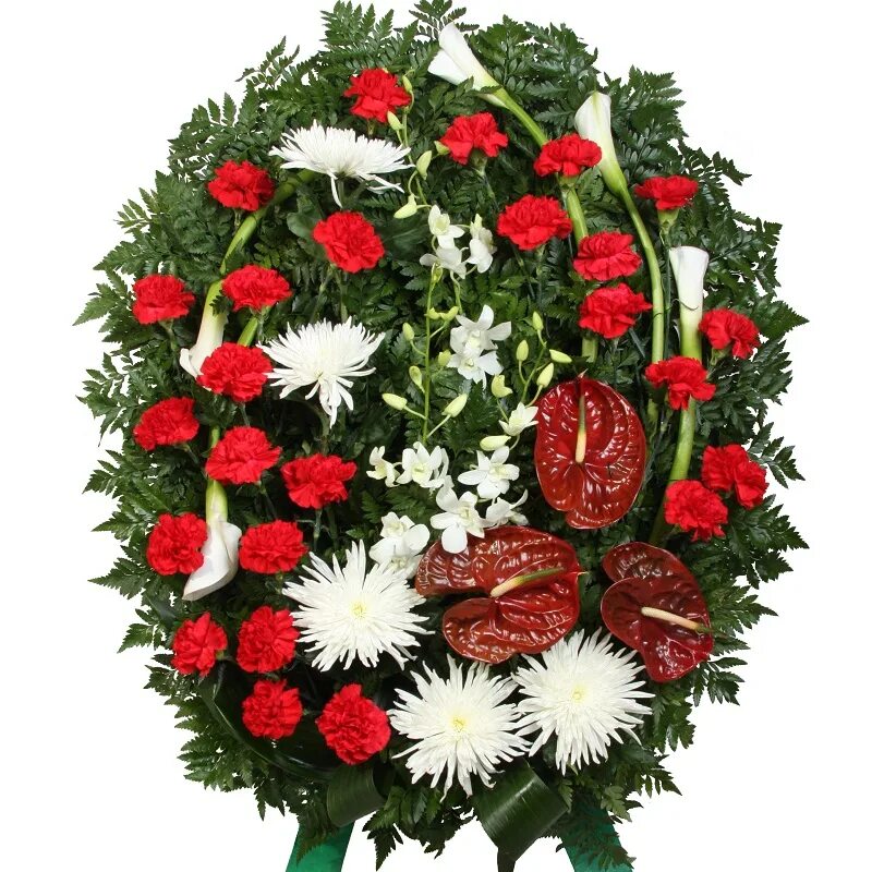 Траурный букет гвоздик 4 шт. Ритуальные гвоздики со свечой. Траурная корзина из гвоздик. Финик робелини. Гвоздика одноголовая красная.