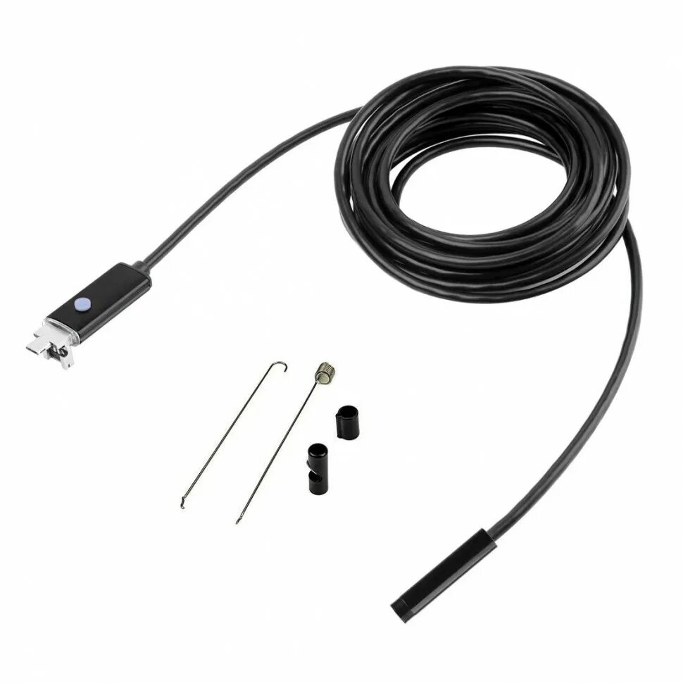 Камера - гибкий эндоскоп USB (Micro USB), 2м, Android/PC. Камера ip67 для эндоскопа. USB камера эндоскоп для андроид. Эндоскоп 5 метров. Эндоскоп с алиэкспресс