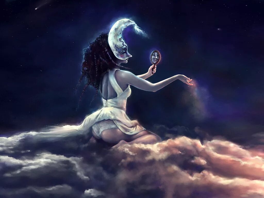 Толкователь сновидений. Лунная ведьма. Девушка Луна фэнтези. Танцующая богиня. Богиня Луны.