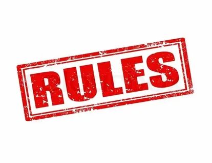 But the rules