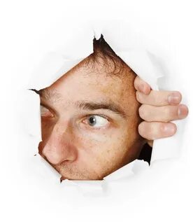 Face in hole
