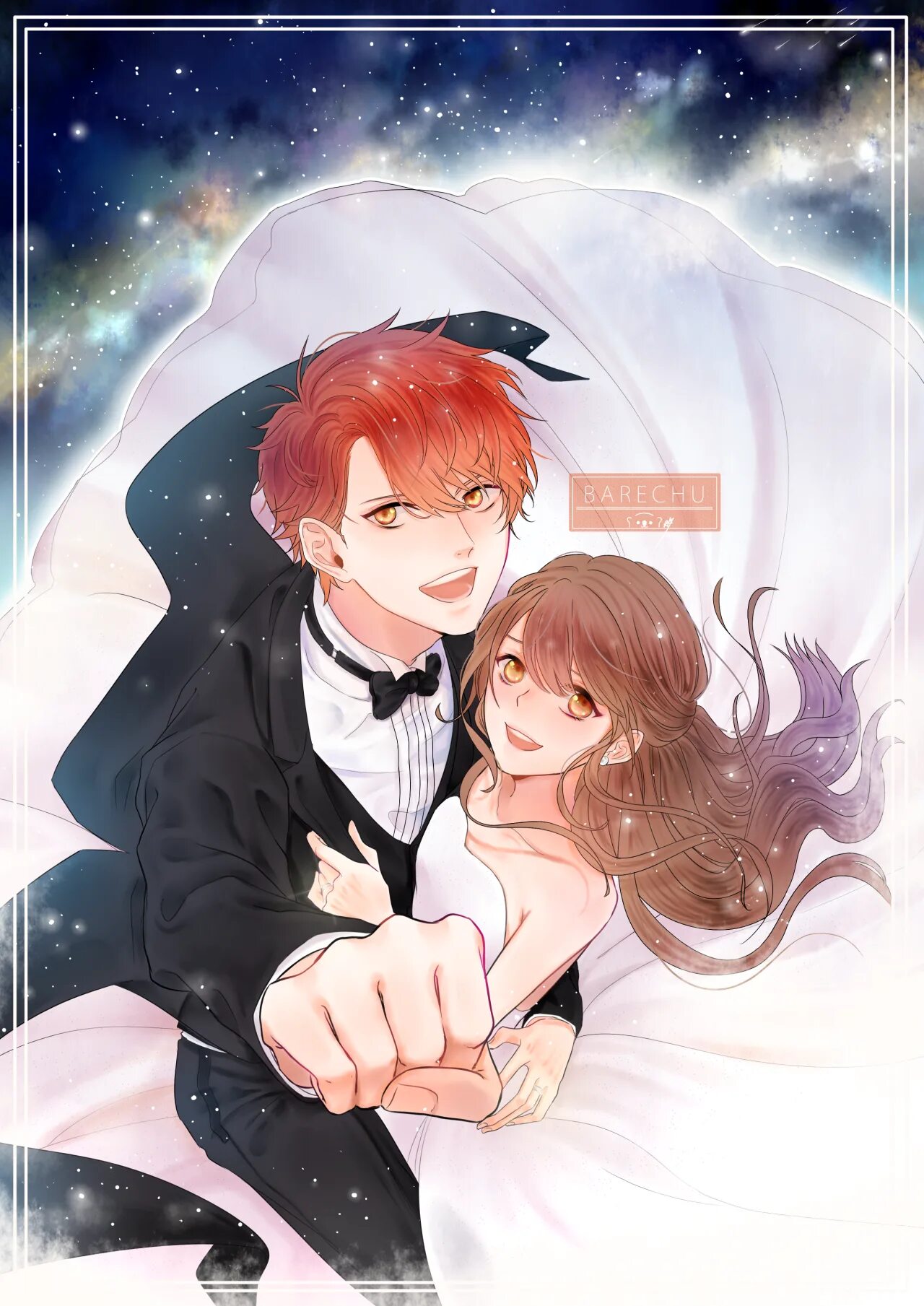 Lets marry. 707 Mystic Messenger. Mystic Messenger Близнецы Манга.