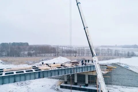 Строительство дороги м12
