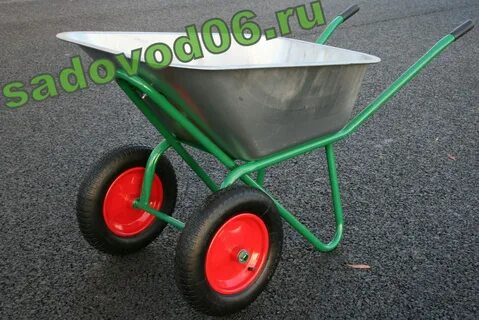 Тачка строительная сборка