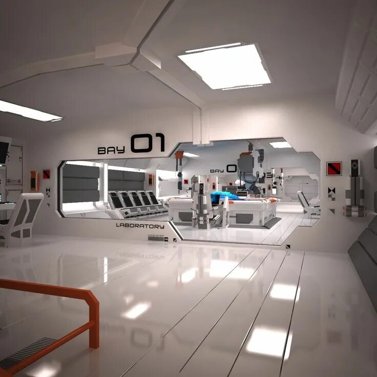3D модель Лаборатория научной фантастики - TurboSquid 1005910