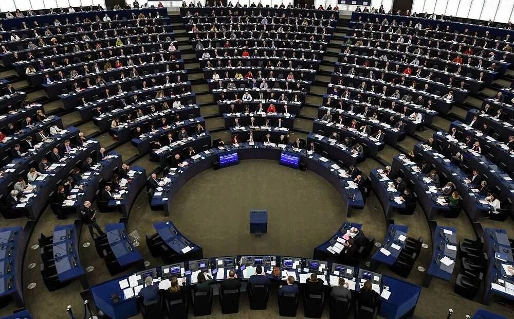 Выступление в европарламенте