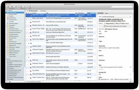 Mendeley reference manager