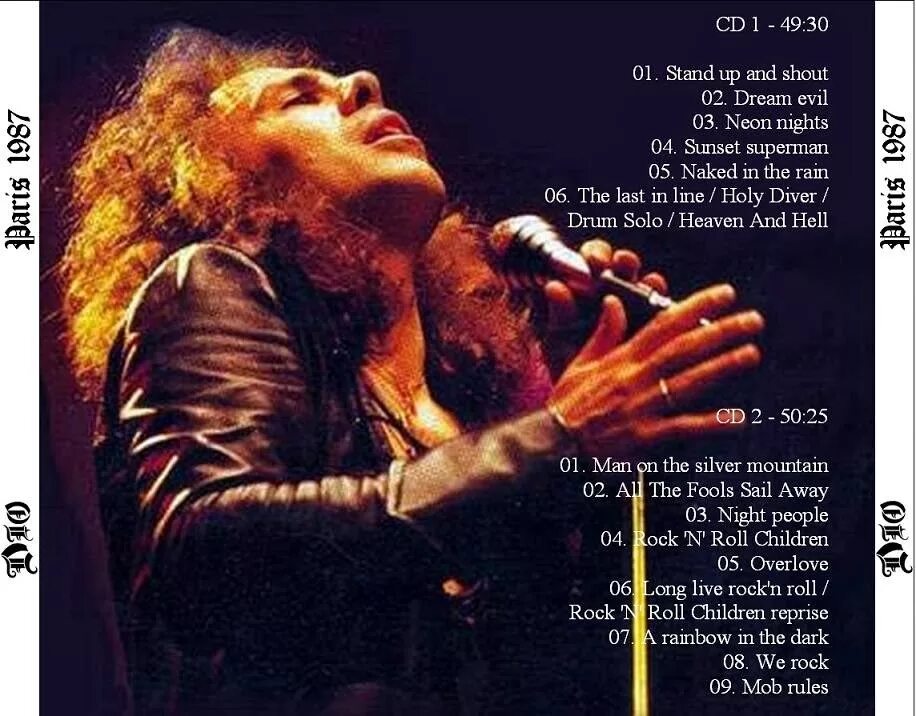 Dark dio. Dio 1987. Ронни Джемс дио 1977 Live Munich.