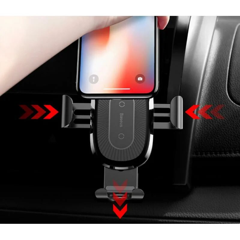 Baseus WXYL-01. Baseus Wireless Charger Gravity car Mount Black. Baseus car Wireless Charger. Держатель Baseus Wireless Charger. Купить держатель для телефона с зарядкой