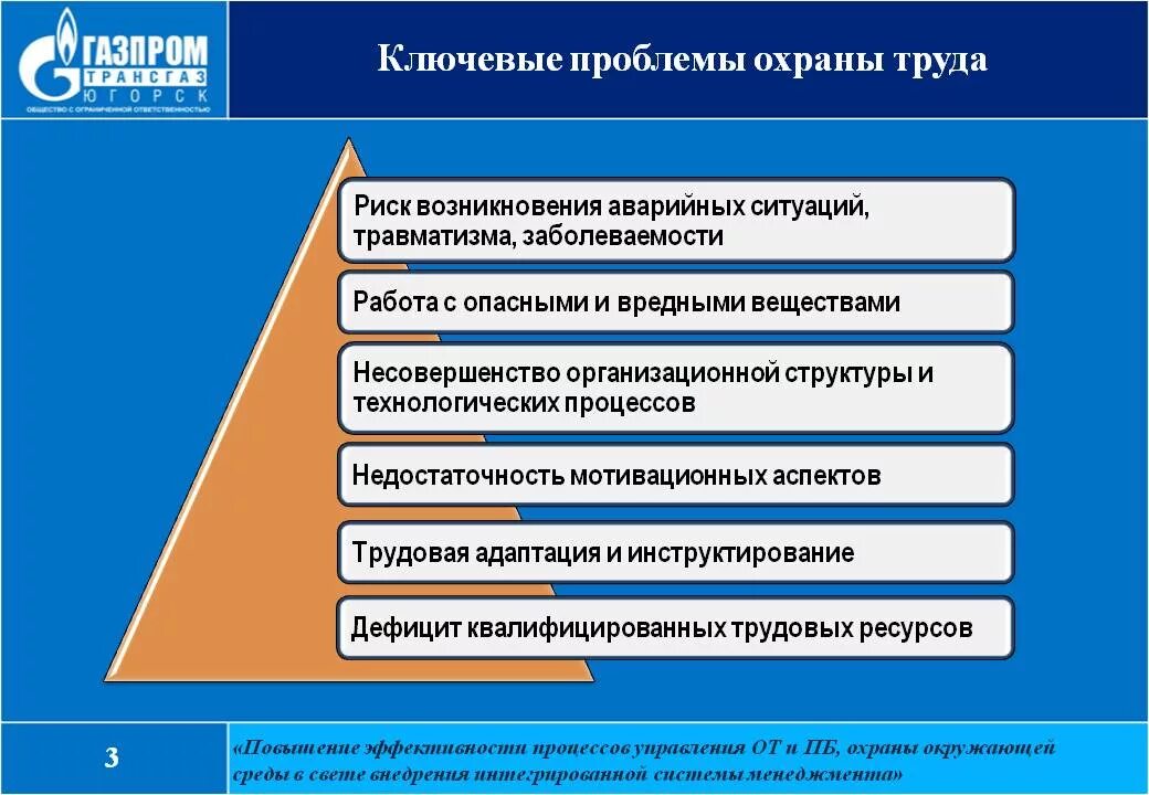 Уровень ситуации безопасности. Основные положения охраны труда. Проблемы охраны труда. Уровни системы управления охраной труда. Этапы управления СУОТ на предприятии.