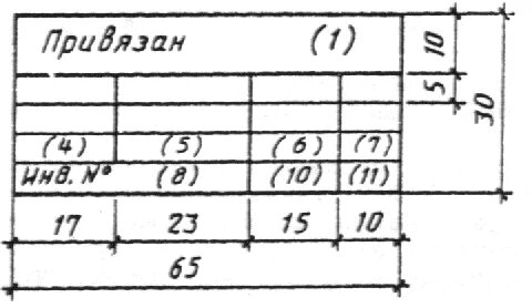 Штамп аннулировано для чертежей