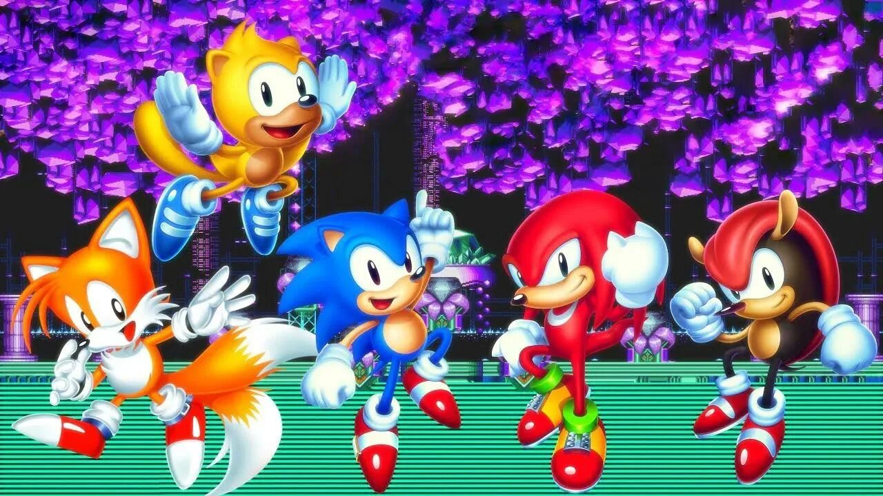 Игру соник плюс. Sonic Mania. Sonic Mania Plus. DLC Sonic Mania. Sonic Mania Plus (2018).