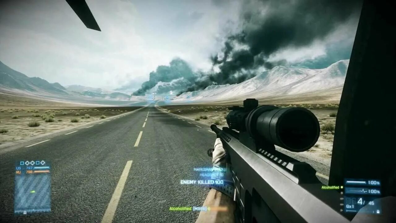 Longest kill. Самый мощный дробовик в bf3. Дорога Голмуд Battlefield. Long Neck Battlefield 3.