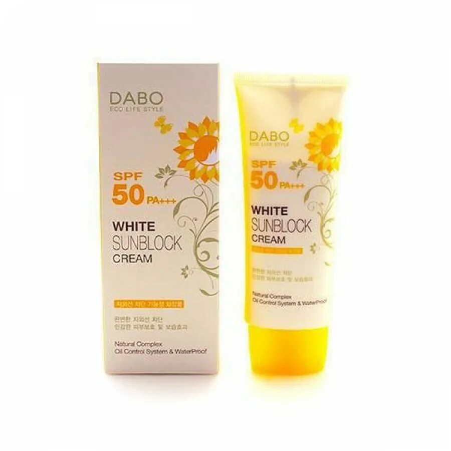 [Dabo] крем для лица солнцезащитный White Sunblock spf50 pa+++, 70 мл. Солнцезащитный крем 50+ Dabo. White Sunblock Cream SPF 50 Dabo. Солнцезащитный крем Dabo White Sun Block крем. Солнцезащитный крем sun block