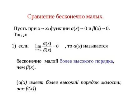 Ограниченная функция на бесконечно малую