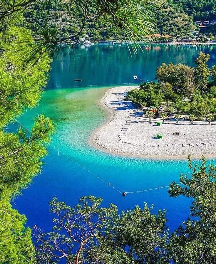 Good morning from still winter (by calendar) #Oludeniz Beach and Blue Lagoon in 