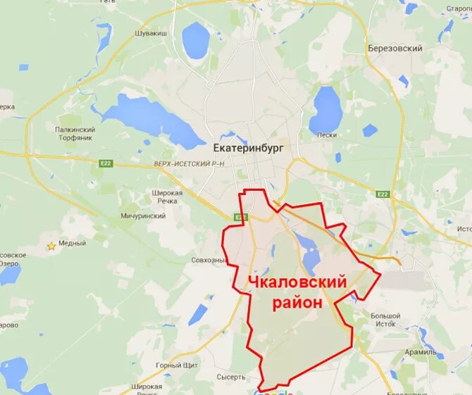 Где в чкаловском районе находится