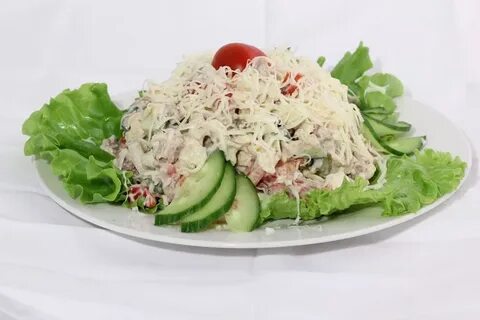 Салат мясной классический