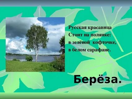 На поляне стоял
