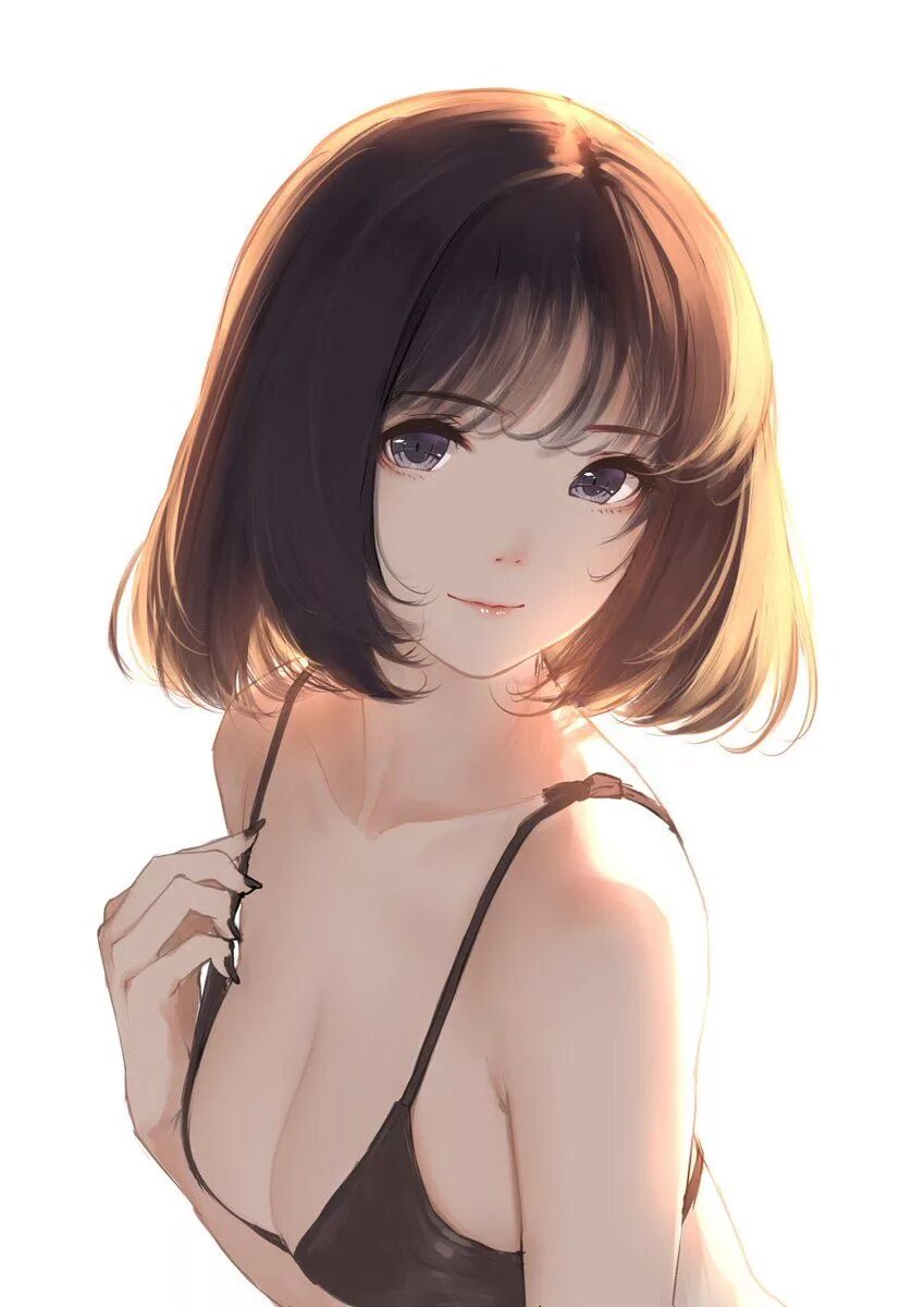 Персонажи с коричневыми волосами каре. Takagaki kaede арт. Персонажи с коричневыми волосами каре. Девочка с короткими волосами. Персонажи с короткими коричневыми волосами.